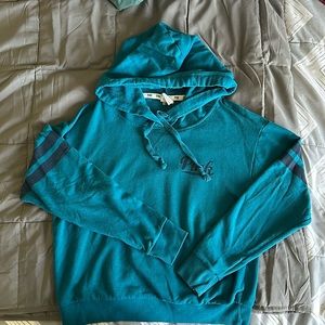PINK by Victoria’s Secret, color is a blue/green, size S sweatshirt